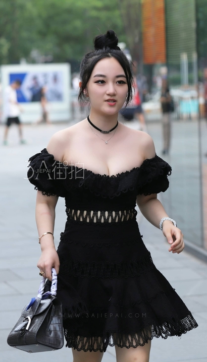 偶遇回头率爆表的小清新包臀裙美臀美女[JH-VEMY]