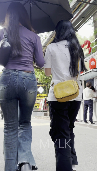 【视频】一个千娇百媚的时尚紧身牛仔裤长腿靓女[XZ-83L5]